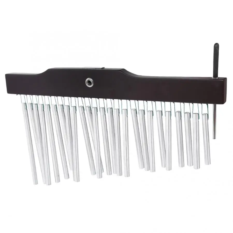

Wind Bar Chime Percussion Instrument Aluminum Single Bar Chimes with Mounting Stand Percussion Instrument