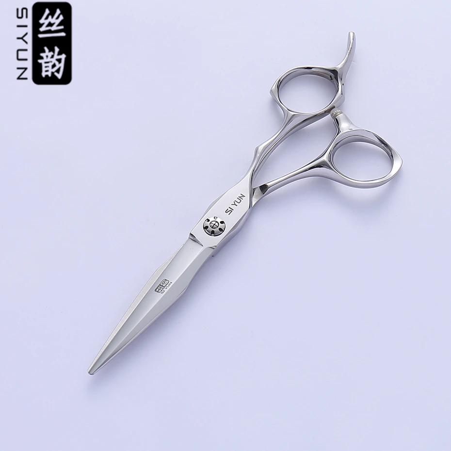 SI YUN 6.0inch(17.00cm) Length SU60 Model Of Barber Professional Hairdressing Scissors women spring and summer new senior sense of suit dress temperament high end goddess model formal professional suit work clothes