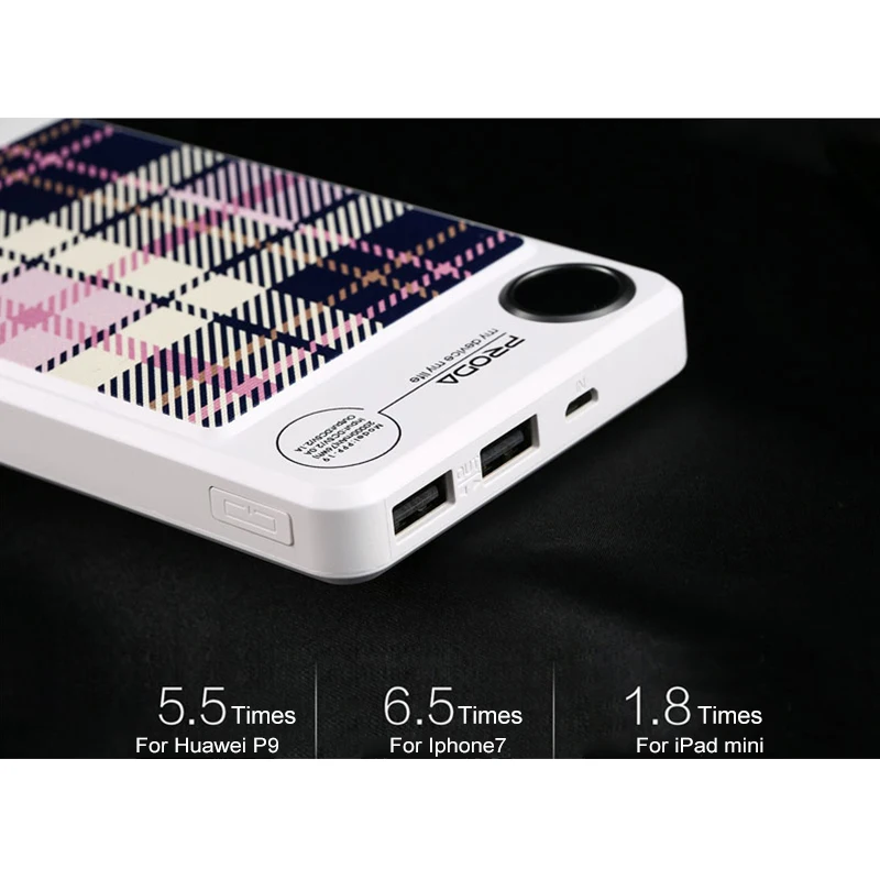 Remax 20000mAh LCD Внешний аккумулятор Двойной USB портативный зарядный внешний для Xiaomi mi