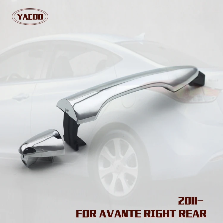 1PCS EXTERIOR RIGHT REAR DOOR HANDLE FOR HYUNDAI ELANTRA 06 10 / AVANTE