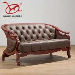 U-образная окружающей среды моделирования кожаный диван современные антикварной гостиная диваны высокого качества отскок губки