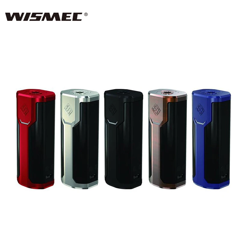 IN STOCK Wismec Sinuous P80 TC Box Mod uses 18650 battery Sinuous P80 Box MOD 80W VW/Bypass Electronic Cigarette Vape Vaporizer