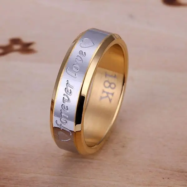 

JZR095 Wholesale silver plated ring, Factory price trendy fashion 925 stamped jewelry, Forever Love Ring-For Men /acxaiuea