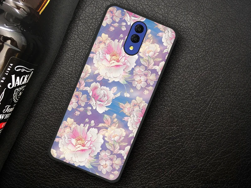 JURCHEN Case For Alcatel 3L Case Soft Tpu Silicone Back Cover For Alcatel 3L 3 L Case Cover Funda Printing Bag Cartoon