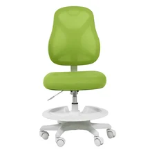 Детское кресло для коррекции осанки сидя с педаль для ног поднимается бытовой студенческий табурет для обучения Регулируемый мягкий детский компьютерный стул