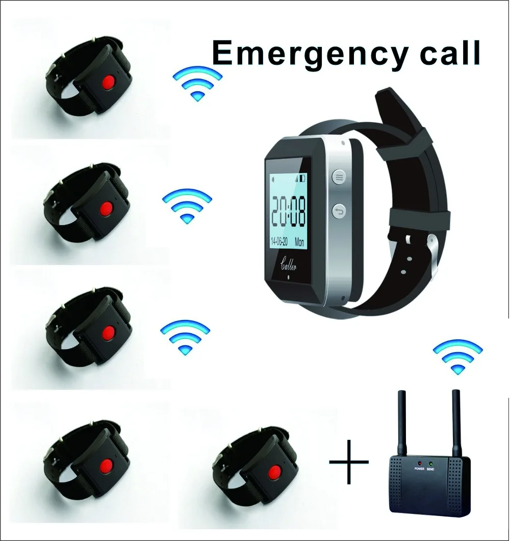 bluetooth wrist watch with incoming call indicator