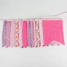 12 флагов, 3,5 м, хлопковые баннеры, детский игровой дом, флаги, Детская игровая палатка, комната, декоративный для Бэйби шауэра, Декор