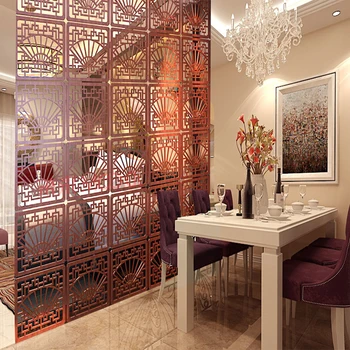 

6PCS 29X29CM shield for rooms folding screen room divider paravent decoration separador de ambientes folding screens