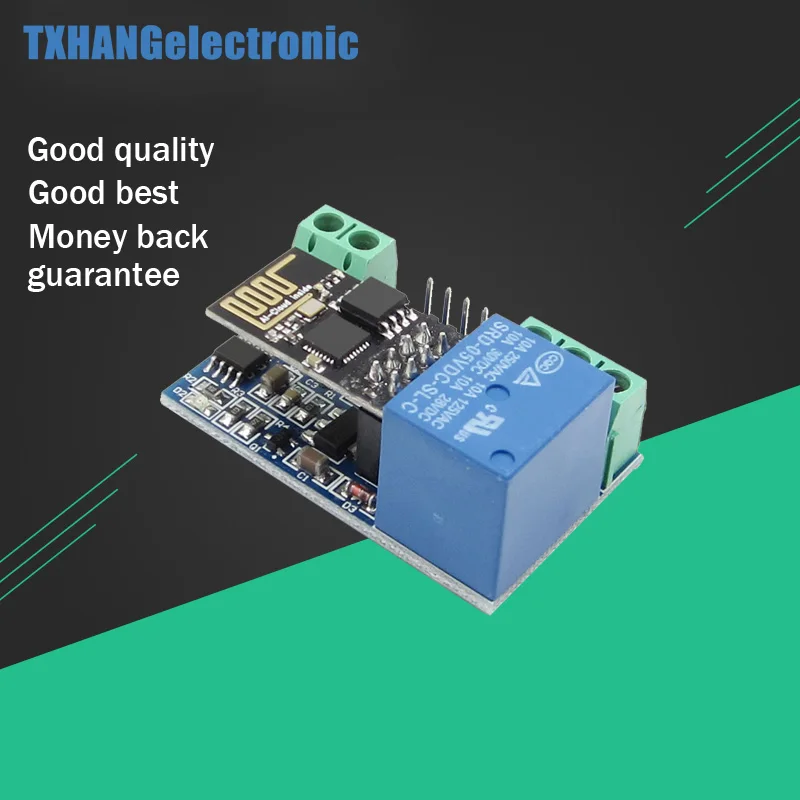 TOI APP Controled ESP8266 5V Wifi Relay Module For Smart Home Automation Board