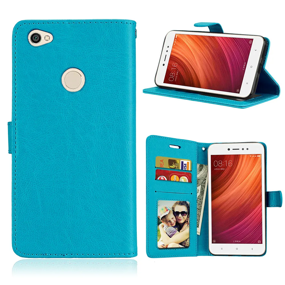 Covers Cases for Xiaomi Redmi Note 5A Prime case leather phone Flip