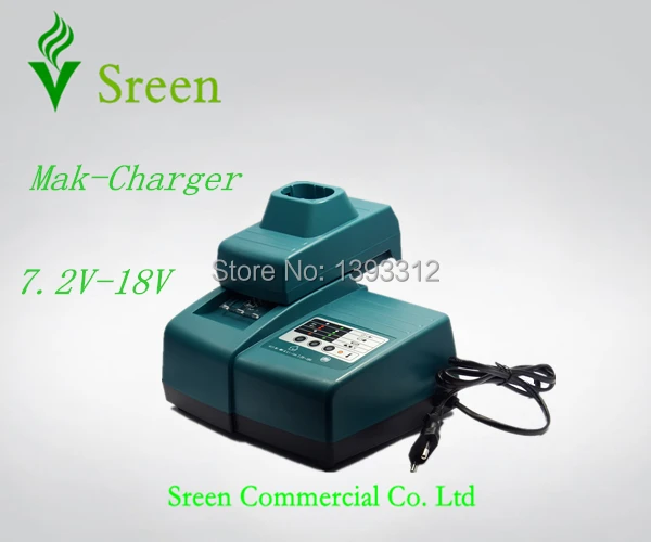 

New Universal Makita Li-ion Charger Dual Rapid Rechargeable Power Tool Battery Charger Replacement for DC18RC DC18RA 18V 14.4V