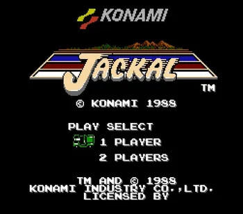 

Jackal Game Card For 72 Pin 8 Bit Game Player