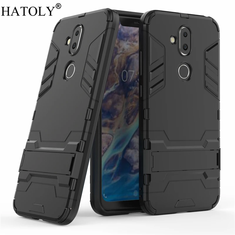 HATOLY For Armor Case Nokia 8.1 Case for Nokia X7 