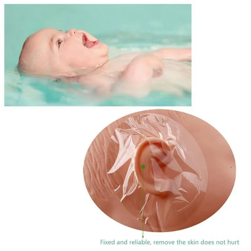 10 компл. водостойкие ушные стикеры новорожденных эфирные плавание Шампунь Душ кормящих ухо паста