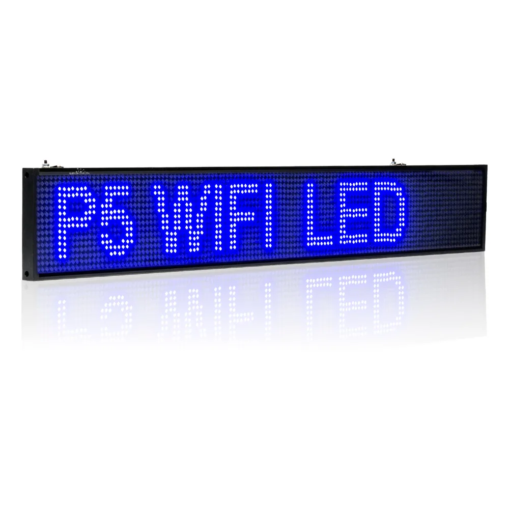 Большие размеры 32 в синем цвете Android USB WI FI светодиодный знак беспроводной
