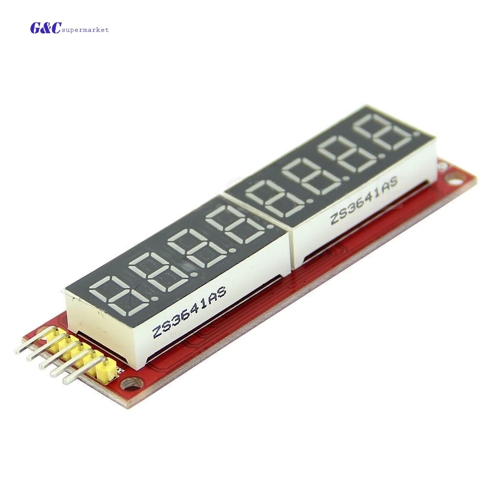 

1PCS Red MAX7219 8-Digit LED Display Module Digital Tube