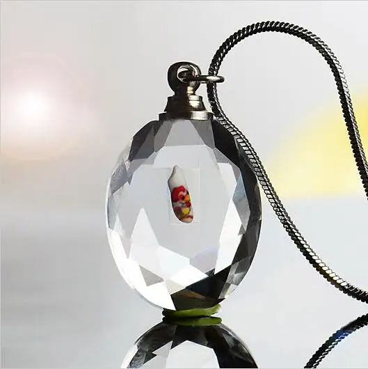 

1pcs transparent Oval rice vial jewelry Glass Vials For Rice Jewelry Perfume Name on rice vial Pendant DIY Jewelry Finding