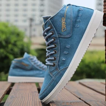 fashion denim canvas men shoes sneakers men shoes casual high top shoes man summer breathable plimsolls flats chaussure homme fashion denim canvas men shoes sneakers men shoes casual high top shoes man summer breathable plimsolls flats chaussure homme