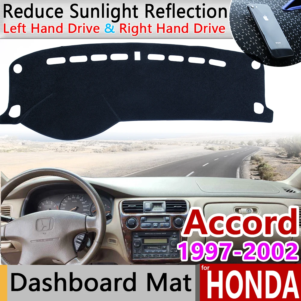 

for Honda Accord 1997 1998 1999 2000 2001 2002 Anti-Slip Mat Dashboard Cover Pad Sunshade Dashmat Protect Carpet Accessories 6