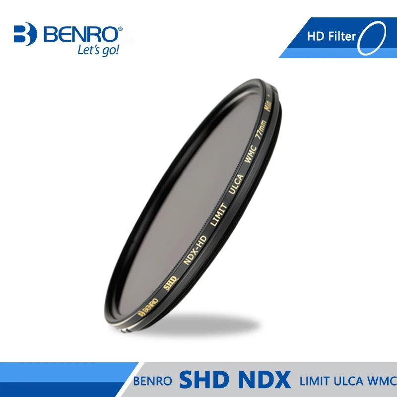 Benro SHD NDX-HD лимит ULCA WMC фильтр Высокое качество оптика ND фильтры водонепроницаемый анти-Масляный фильтр DHL - Цвет: SHD NDX-HD