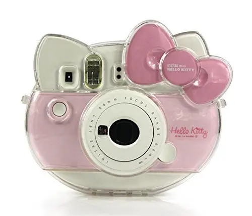 Fujifilm Instax Mini hello kitty Прозрачный чехол для камеры с кристаллами, ПВХ защитная пленка для мгновенной съемки, чехол для камеры для девочек, подарки