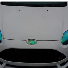 200x30 см Хамелеон красочные синие фары автомобиля хвост противотуманных фар виниловая пленка