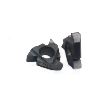 

16IR AG 55 LDA 10pcs Threaded blade Steel and Stainless Steel High Hard Blade Grooving Turning Carbide inserts