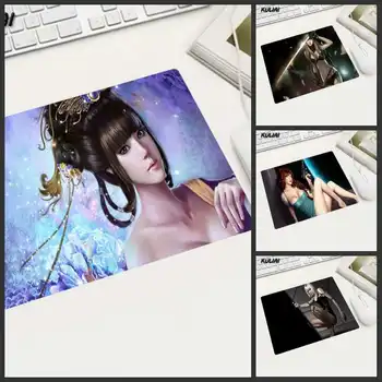 

XGZ Sexy Fashion Girl Wallpaper Mouse Pad Rubber Soft Non-slip Durable Suitable for Home Office Computer Desk Laptop Mousepads