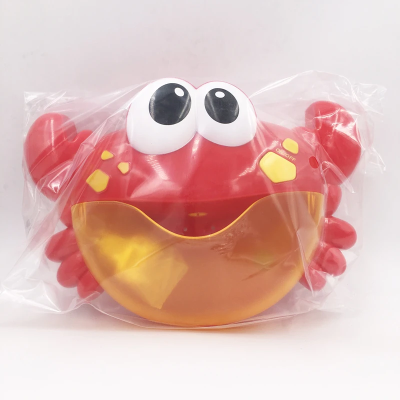 Наружная лягушка и крабы пузырьковая машина Осьминог детская игрушка для ванны производитель пузырей ванна для купания мыльная вода игрушки для детей с музыкой - Цвет: No box
