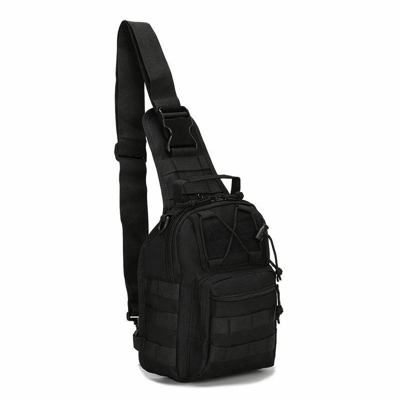 Carrier Chest Bag Shoulder Portable Holder 1pc 5L Outdoor Sports Military Climbing Hiking Daypack Sling