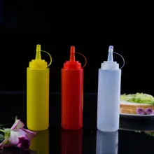 Кухонный, крем банка для варенья пластиковая бутылка-пульверизатор приспособление для салата бутылка кетчуп Экструзионная бутылка кухня баночка кухонный инструмент
