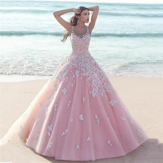 Pink Wedding Dresses
