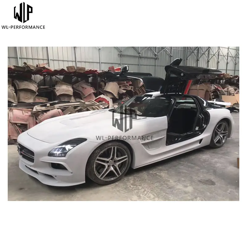 奔驰SLS AMG R197 Black MISHA 宽体大包围套件 3