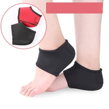 1 Pair Heel Sleeve Plantar Fasciitis Therapy Injury Wrap Heel Pads Foot Care Warm Pain Relief Arch Support Heel Protective Socks