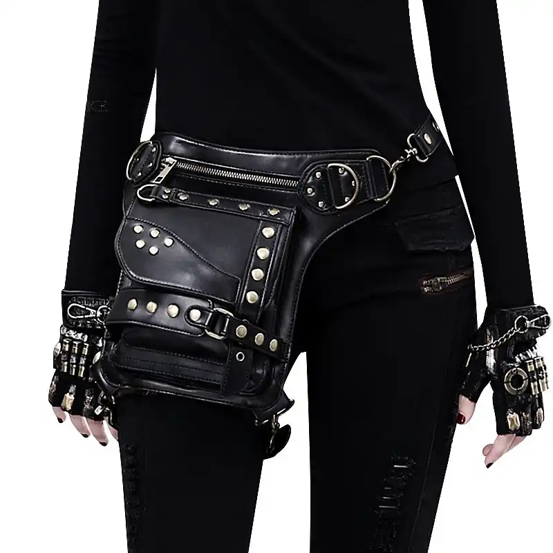 hip purse leather