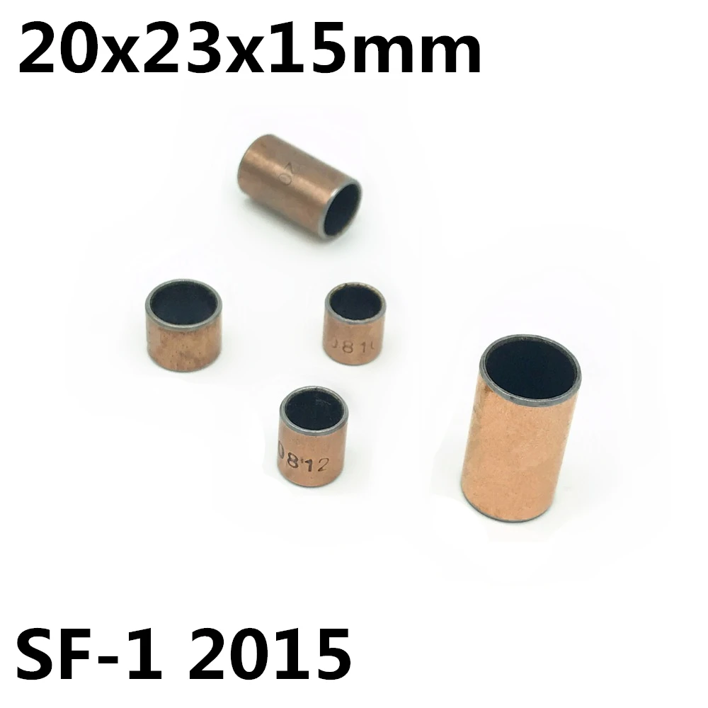 10pcs SF 1 2015 20x23x15 mm Self Lubricating Composite Bearing Bushing