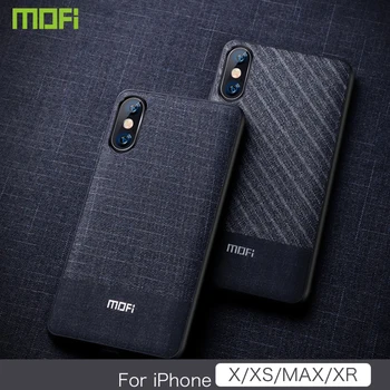 

Xs Max Case Cover For iPhone Xs Max Case 6.5" For iPhone Xs Case Mofi For iPhone XR Case Business Dark Color For iPhone X Cover