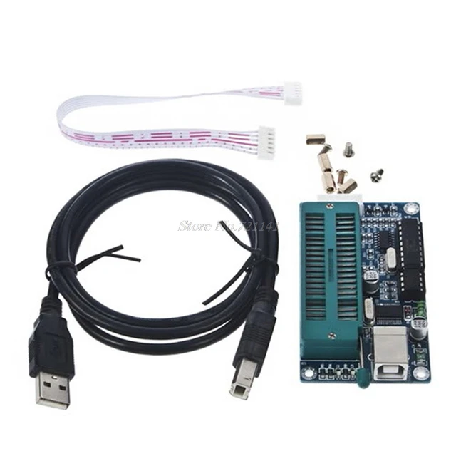 Special Price 1PC PIC Microcontroller USB Automatic Programming Programmer K150 + ICSP Cable Electronic Components