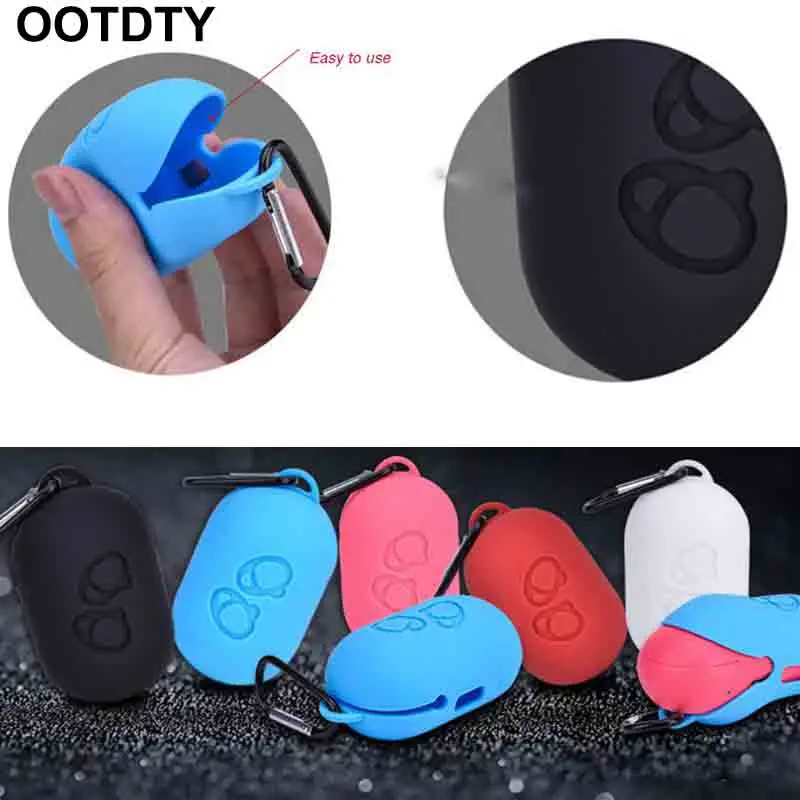 

Silicone Bluetooth Wireless Earphone Bag Case Storage Carrying Cover For Samsung Gear Icon X 2018