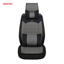 HeXinYan Universal Flax Car Seat Covers for Opel all models corsa d Astra g h Antara Vectra b c zafira a b meriva b auto styling