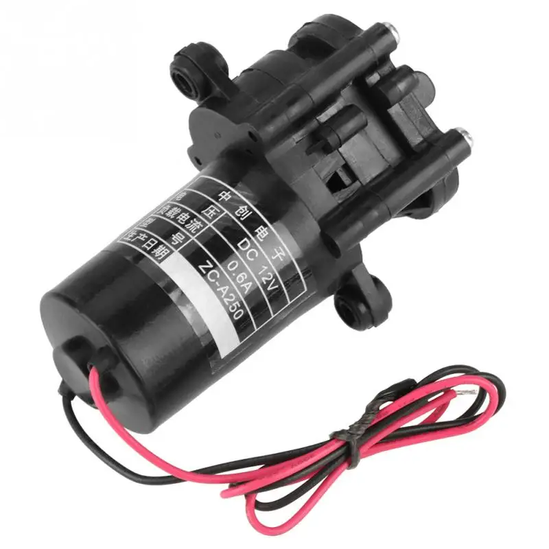 

12V ZC-A250 Mini Water Pump Self priming Corrosion-Resistant DC Gear