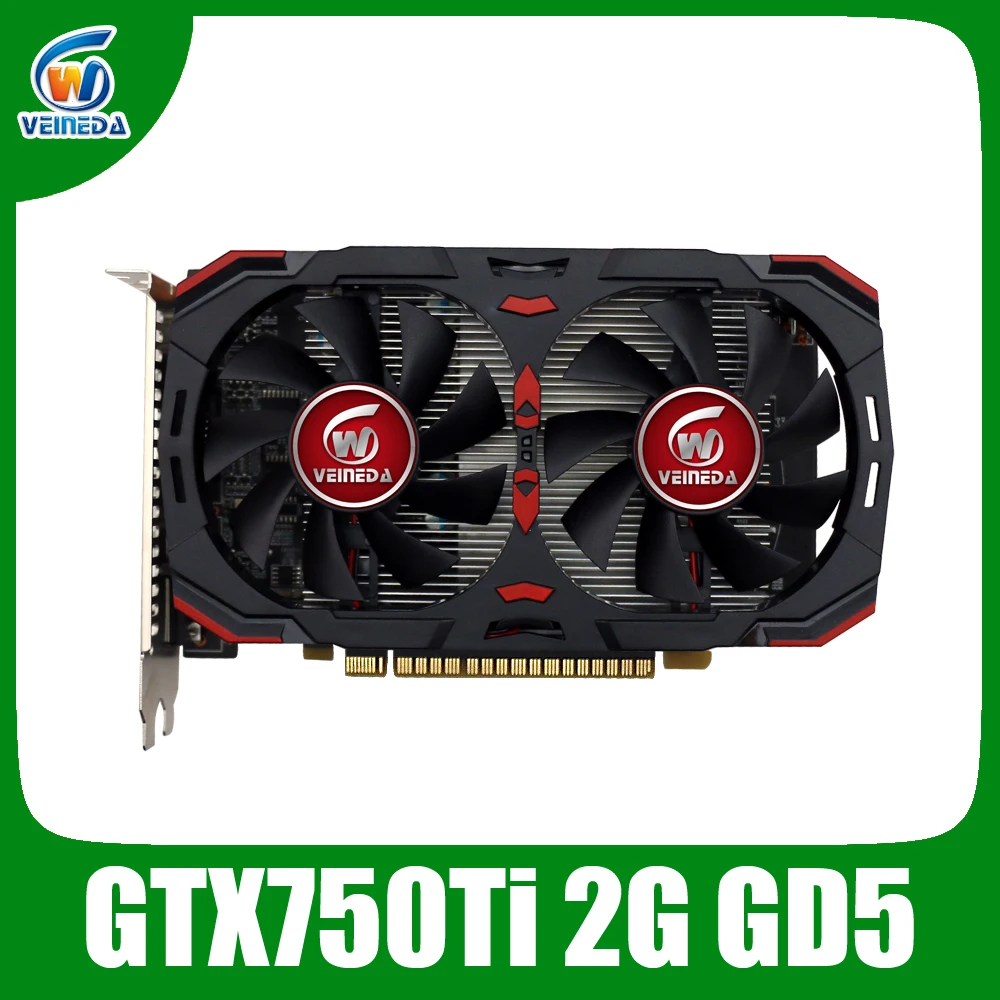 Original upgraded Nvidia Geforce Chipset GTX Graphics Cards GTX750Ti 2048MB GDDR5 128bit 1020/5400MHz Wholesale Computer & Office