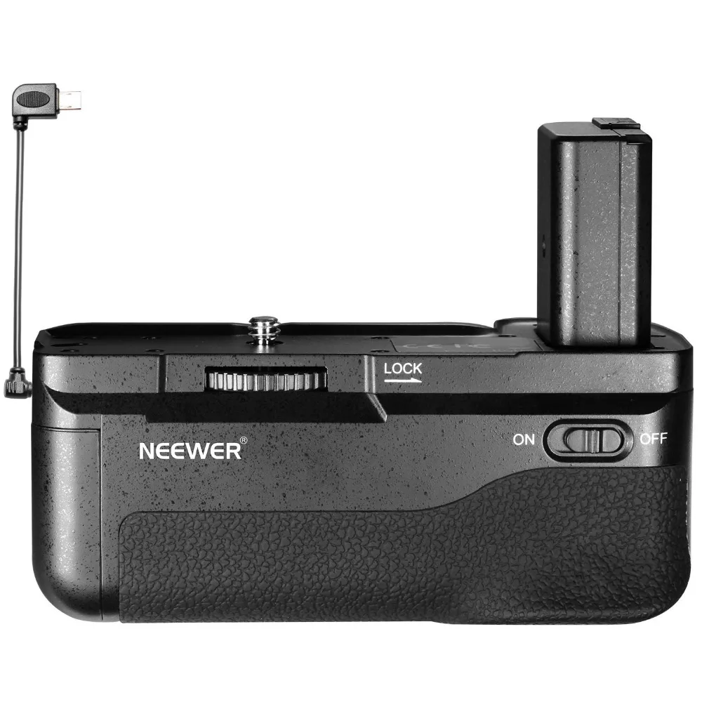 Neewer Vertical Battery Grip with Shutter Release Button for Sony A6300