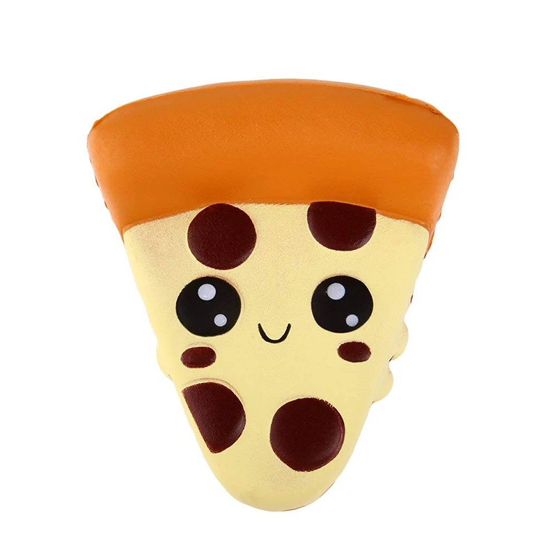 ジャンボかわいいピザフワフワ遅い上昇シミュレーションソフトスクイーズ玩具puパンケーキ香り抗ストレス楽しい子供のためのクリスマスギフト13 11センチメートル Squeeze Toys Aliexpress