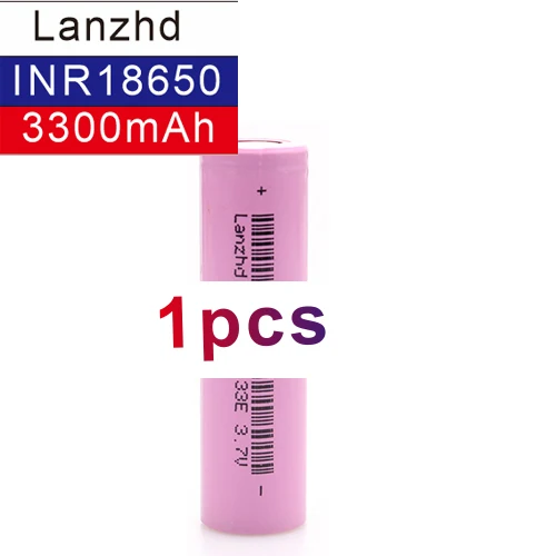 1~ 8 шт 18650 3,7 V INR18650 перезаряжаемые батареи Литий-ионные 3,7 v 30a большой ток 18650VTC7 18650 батарея - Цвет: 1 PCS 3300MAH