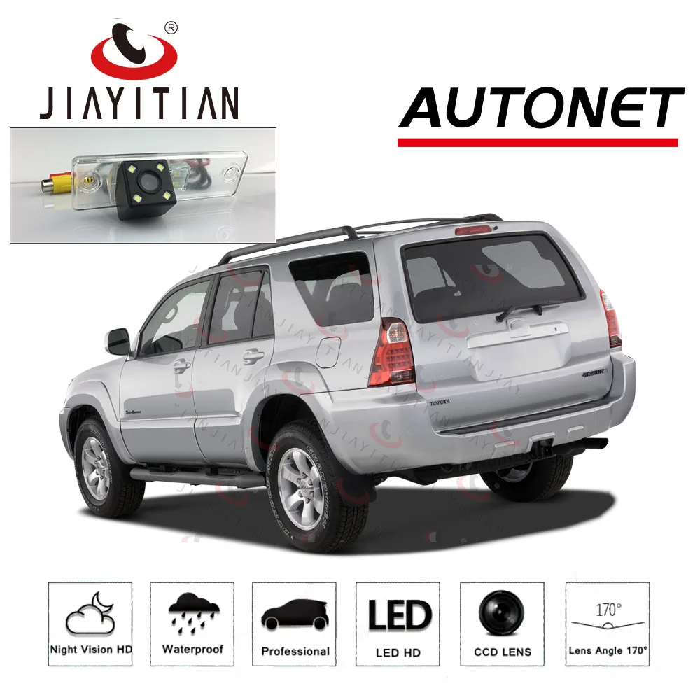 Задняя камера JiaYiTian для Toyota 4runner N210 2003 ~ 2009 SUV CCD заднего вида ночного видения|Камера