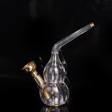 1 шт. акрил+ латунь мини кальянный фильтр трубы водопроводные трубы табака травы курение воды портативный трубка-кальян аксессуары