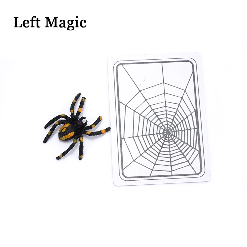 Spider And Net Magic Trick The Web Cards Toys Magician Gimmick Illusion Closed-Up Magia Props Halloween Gift East To Do magic trick toy magic tricks toy playing cards magic tricks playing cards magic props magic props toy magic tricks props magic trick props magic show props