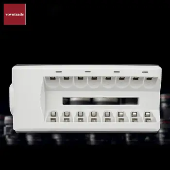

8 Slots Smart Fast Charger AA AAA Ni-MH / Ni-Cd Batteries Rechargeable Battery US EU AU UK Adapter Option Dropship