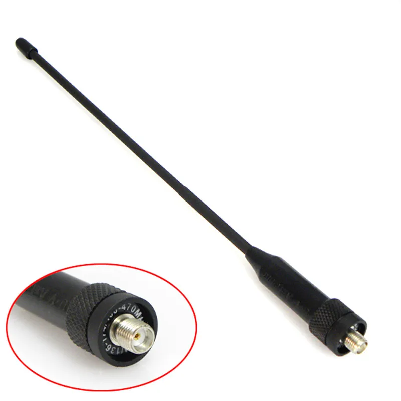 Dual Band SMA-F женский антенна для радио Wouxun KG-UVD1P кг-816 кг-819 кг-869 кг-669 кг-679 иди и болтай Walkie Talkie